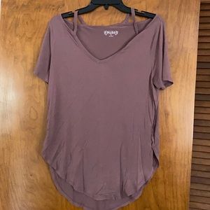 Off the shoulder shirt